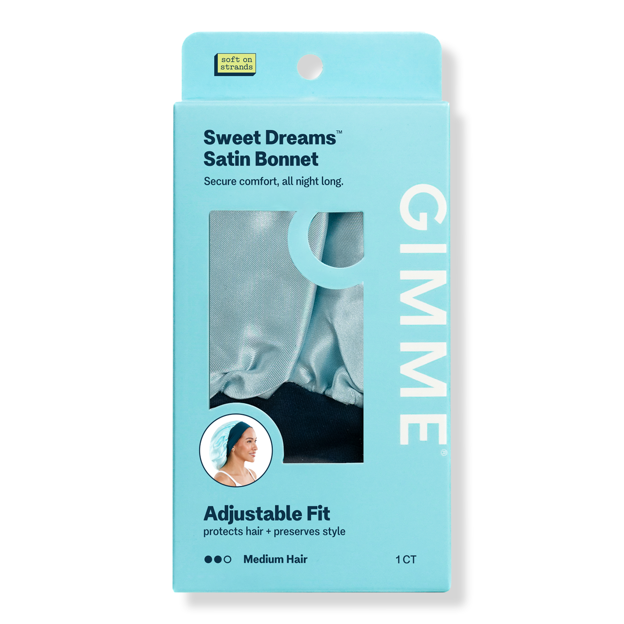 GIMME beauty Sweet Dreams Satin Sleep Bonnet #1