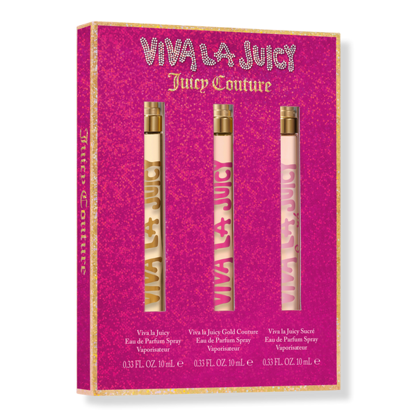 Juicy Couture Viva La Juicy 3 Piece Travel Coffret Fragrance Gift Set #1