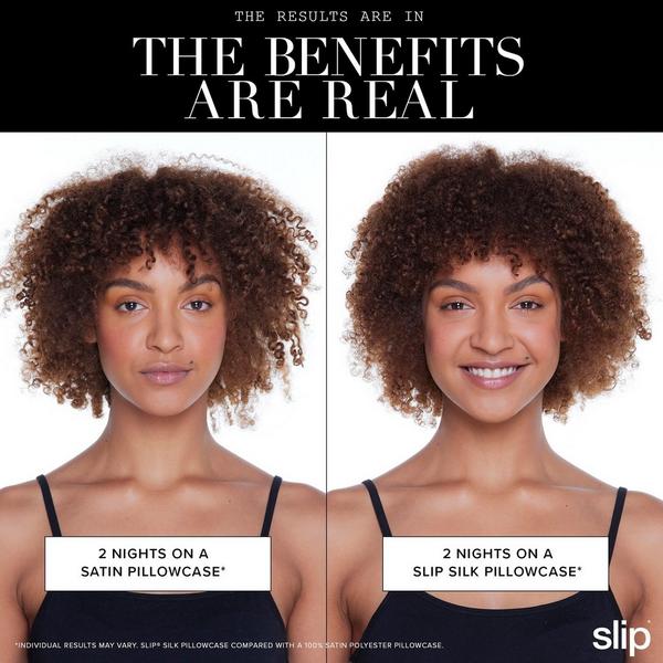 Slip Pure Silk Queen Pillowcase Lace Trim #5