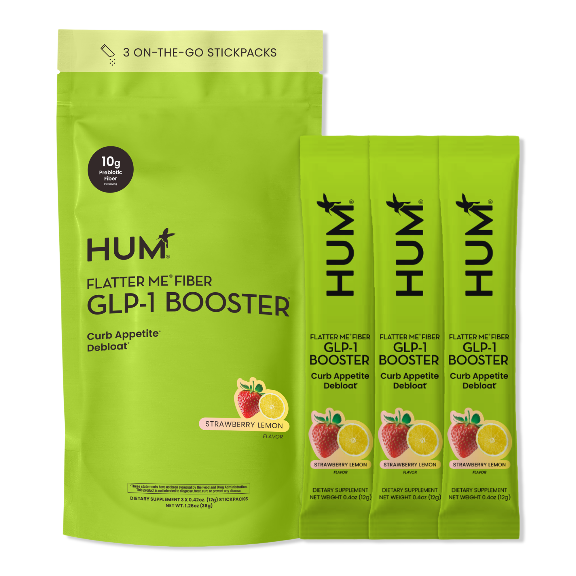 Hum Nutrition 3-Day Flatter Me Fiber Set #1