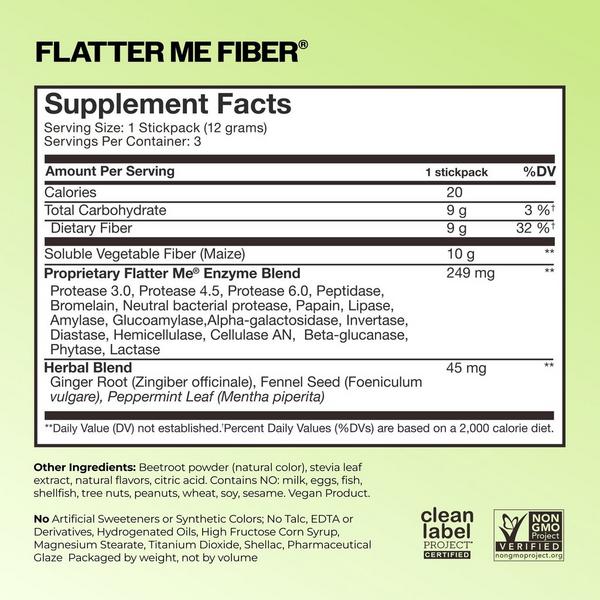 Hum Nutrition 3-Day Flatter Me Fiber Set #7