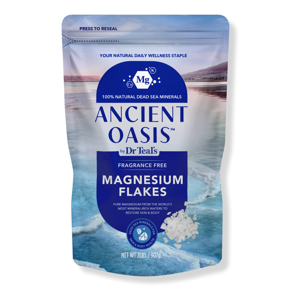 Dr Teal's Ancient Oasis Fragrance Free Magnesium Flakes