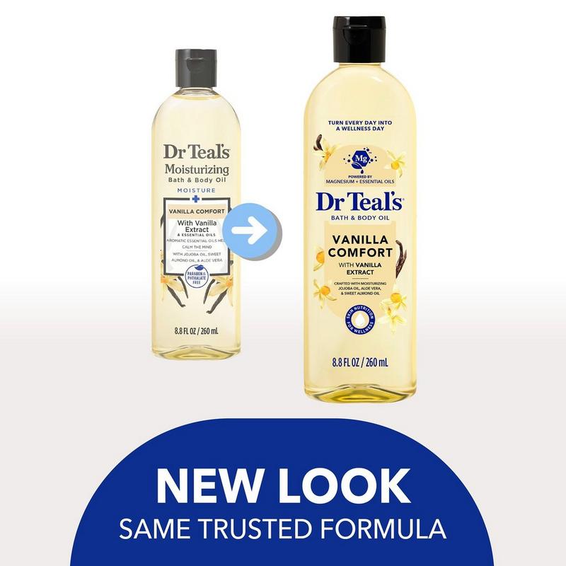 Dr Teal's - Moisturizing Bath & Body Oil, Vanilla Comfort | Ulta