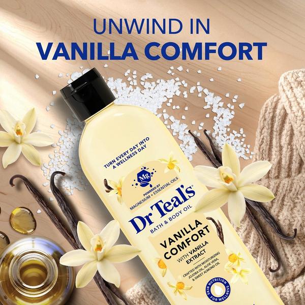 Dr Teal's Moisturizing Bath & Body Oil, Vanilla Comfort #3