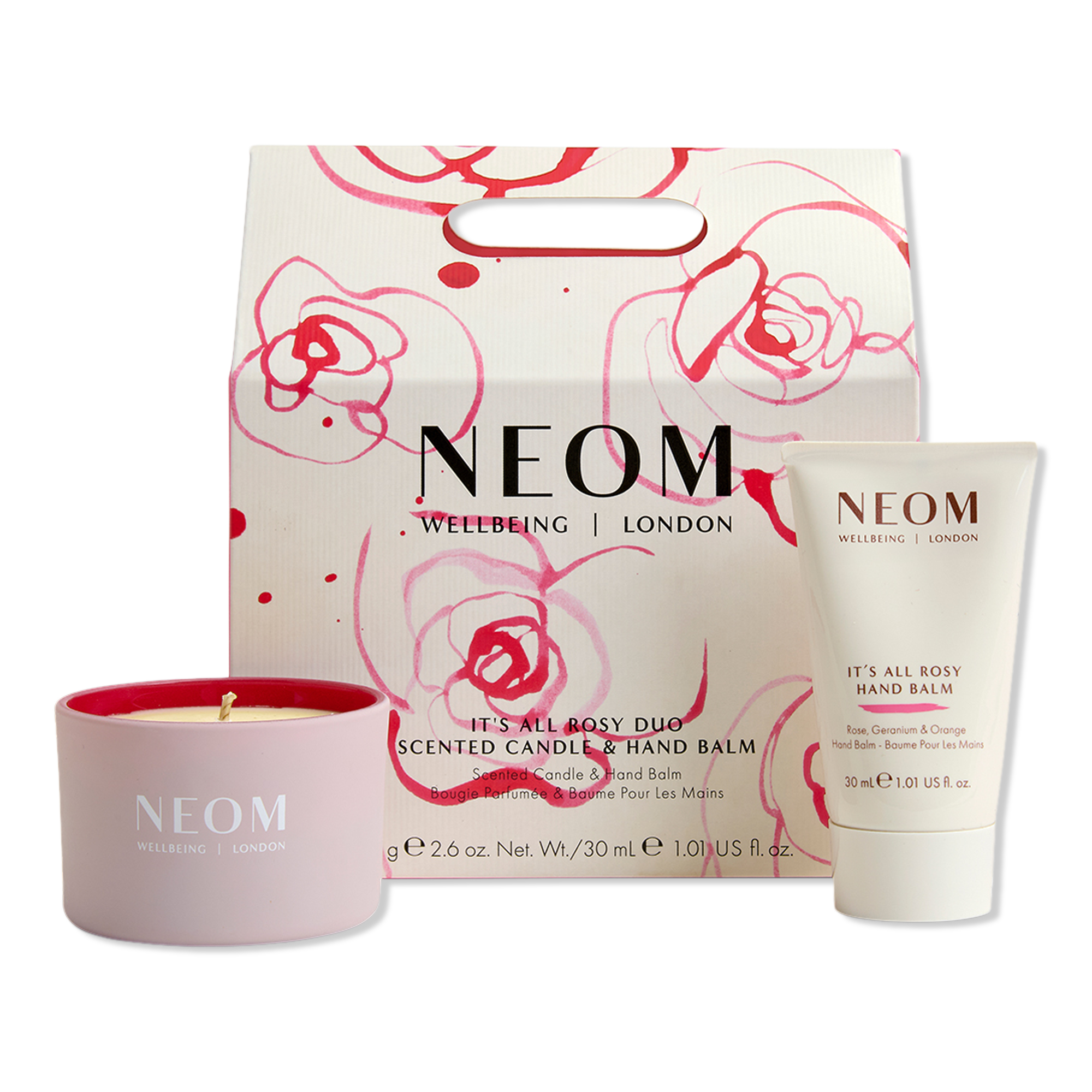 NEOM Wellbeing It's All Rosy Duo #1