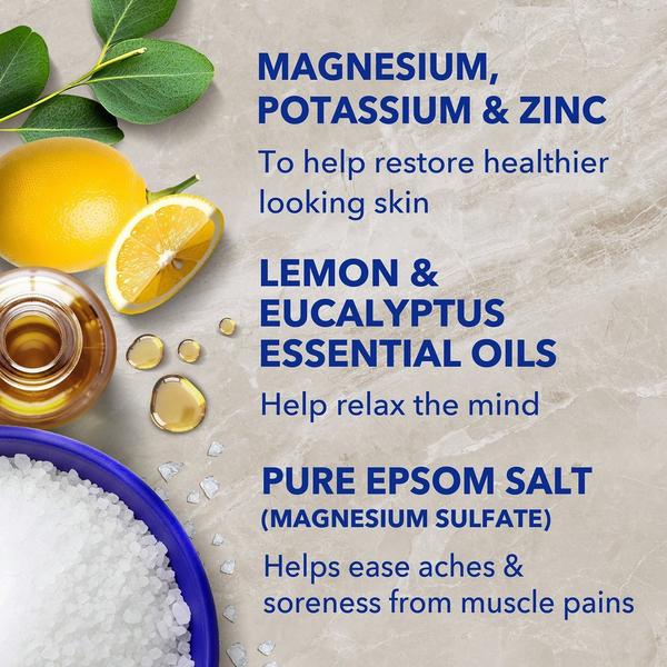 Dr Teal's Epsom Salt Magnesium Soak, Restorative Minerals with Magnesium, Potassium & Zinc #5
