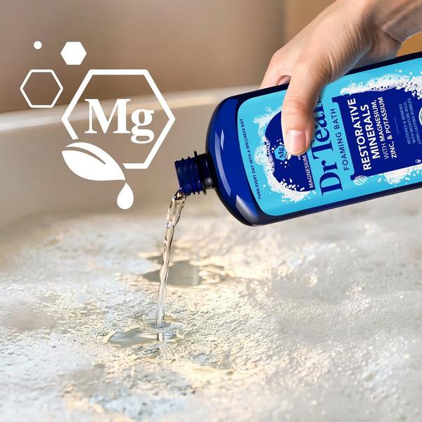 Dr Teal's Foaming Bath with Pure Epsom Salt, Restorative Minerals with Magnesium, Potassium & Zinc #4