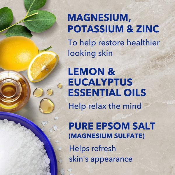 Dr Teal's Foaming Bath with Pure Epsom Salt, Restorative Minerals with Magnesium, Potassium & Zinc #5