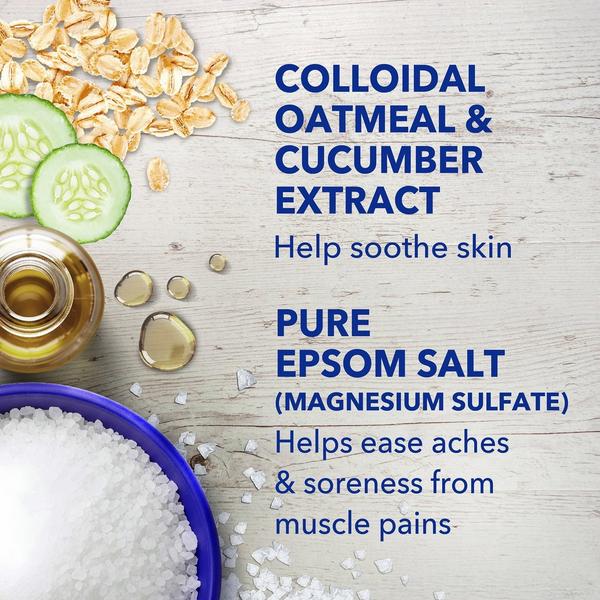 Dr Teal's Epsom Salt Magnesium Soak, Sensitive Skin with Colloidal Oatmeal & Cucumber Extract #5