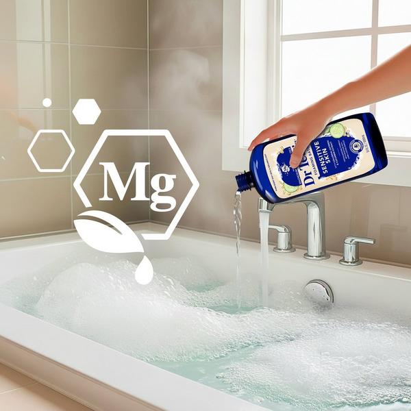 Dr Teal's Foaming Bath with Pure Epsom Salt, Sensitive Skin with Colloidal Oatmeal & Cucumber #4