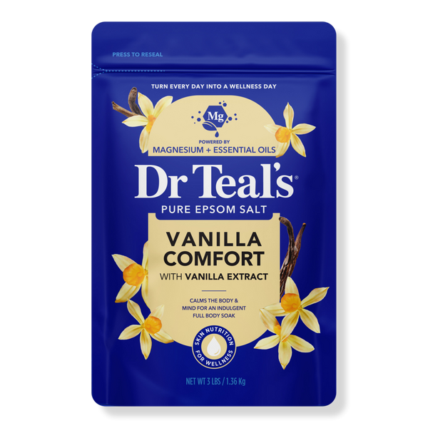 Dr Teal's Epsom Salt Magnesium Soak, Vanilla Comfort #1