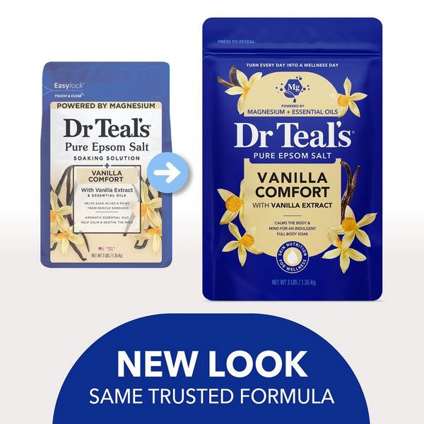 Dr Teal's Epsom Salt Magnesium Soak, Vanilla Comfort #2