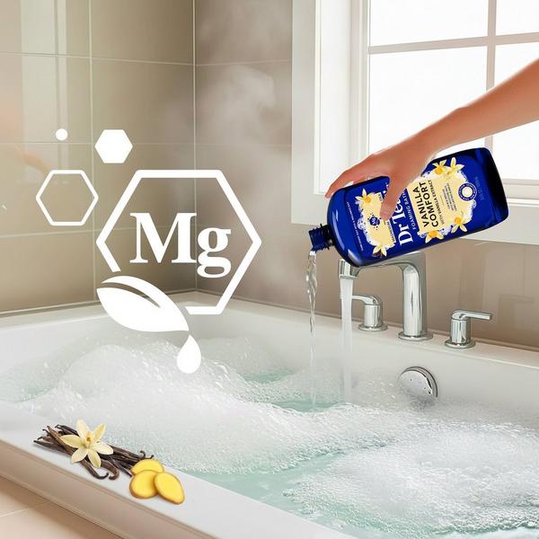 Dr Teal's Foaming Bath with Pure Epsom Salt, Vanilla Comfort #4