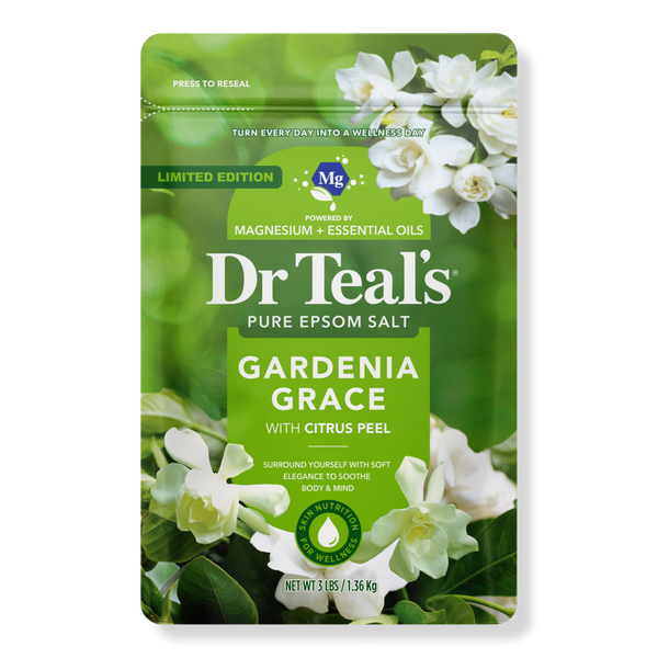 Dr Teal's Epsom Salt Magnesium Soak, Gardenia Grace #1