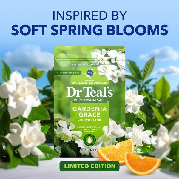 Dr Teal's Epsom Salt Magnesium Soak, Gardenia Grace #2