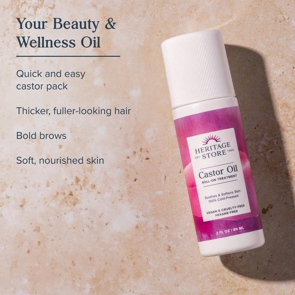 Heritage Store Castor Oil Roll-On Treatment #2