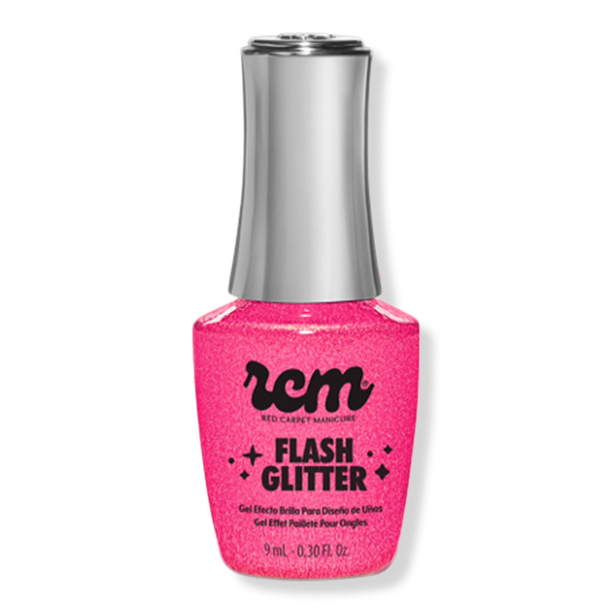 Red Carpet Manicure Flash Glitter Special Effect Gel Polish #1