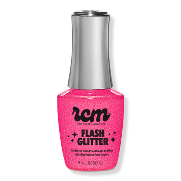 Red Carpet Manicure Flash Glitter Special Effect Gel Polish #1