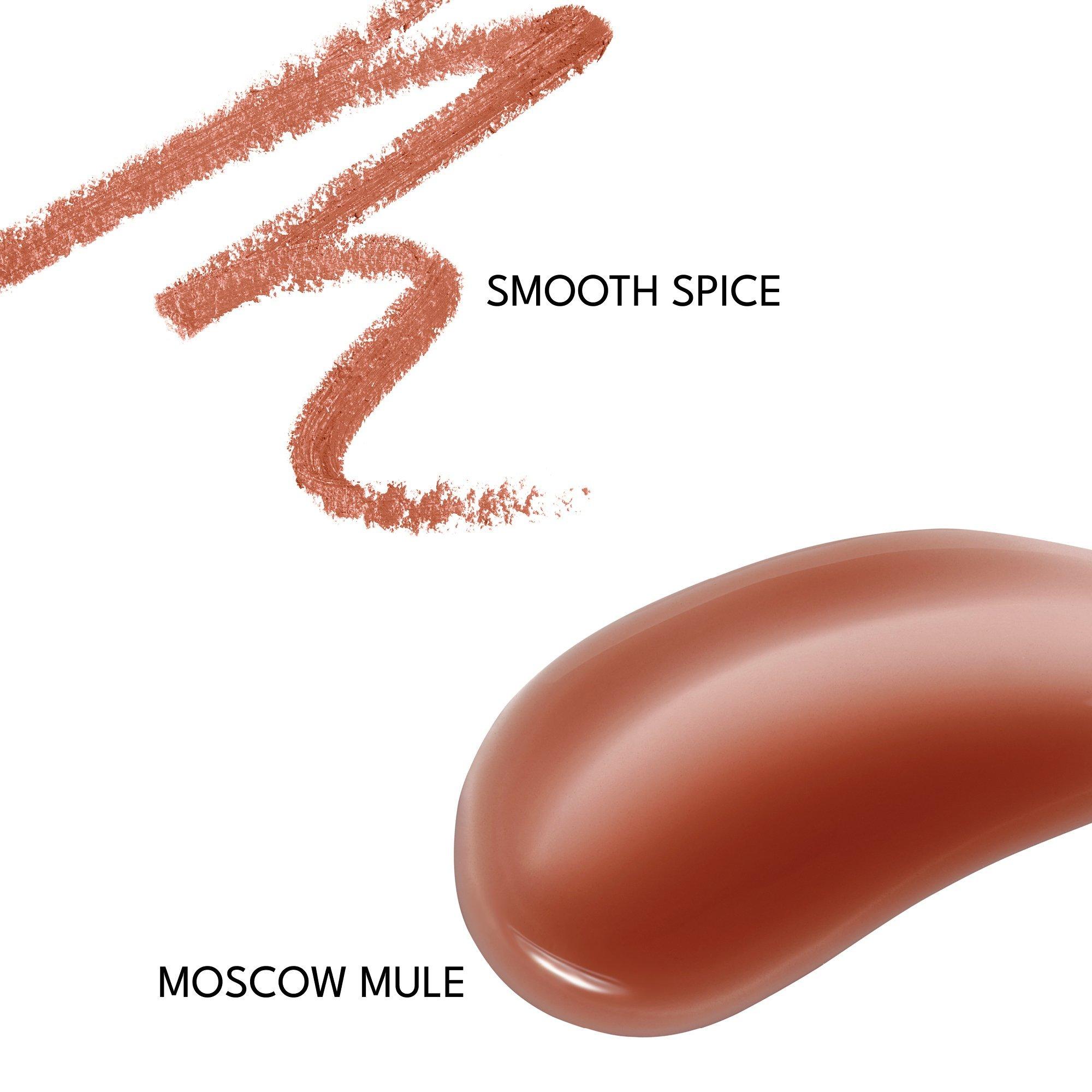 Дуэт масла и карандаша для губ Buxom Line & Shine, цвет: Moscow Mule & Smooth Spice — фото 3