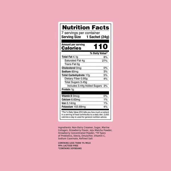 clöud café Strawberry Matcha Latte Collagen-Infused Beauty Booster #2