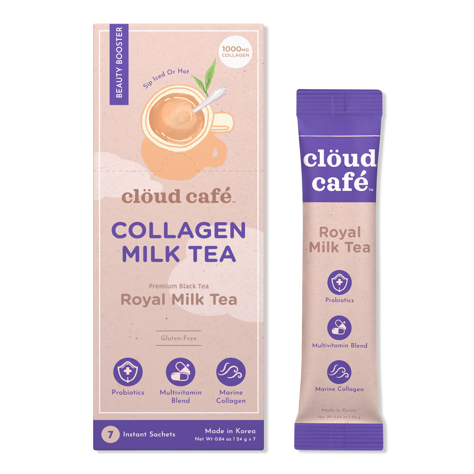 clöud café Royal Milk Tea Collagen-Infused Beauty Booster #1