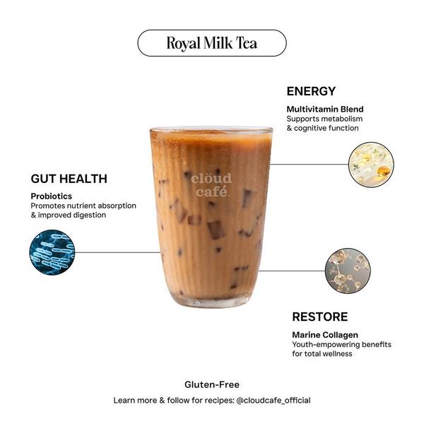 clöud café Royal Milk Tea Collagen-Infused Beauty Booster #5