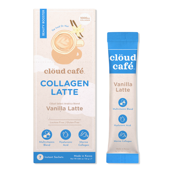 clöud café Vanilla Latte Collagen-Infused Beauty Booster #1