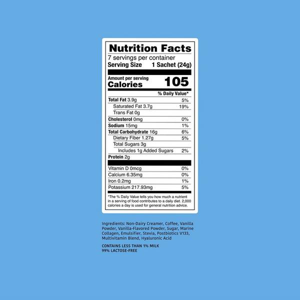 clöud café Vanilla Latte Collagen-Infused Beauty Booster #2