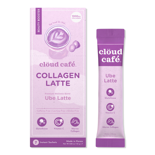clöud café Ube Latte Collagen-Infused Beauty Booster #1