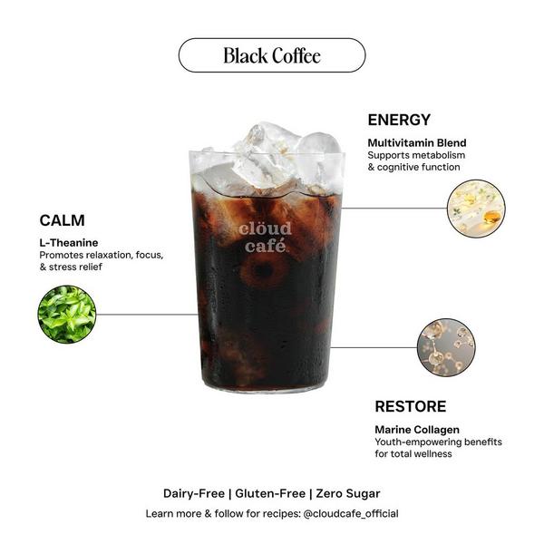 clöud café Black Coffee Collagen-Infused Beauty Booster #5