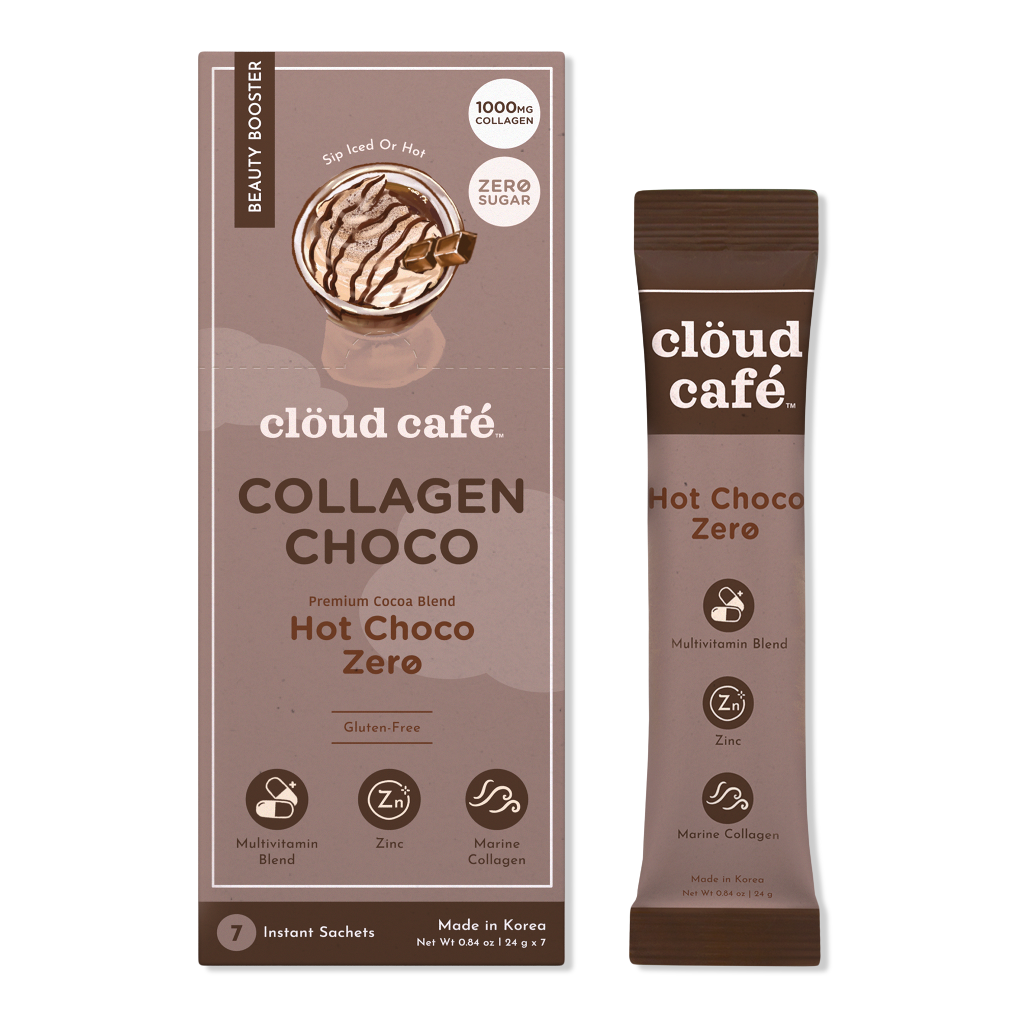 clöud café Hot Choco Zero Collagen-Infused Beauty Booster #1