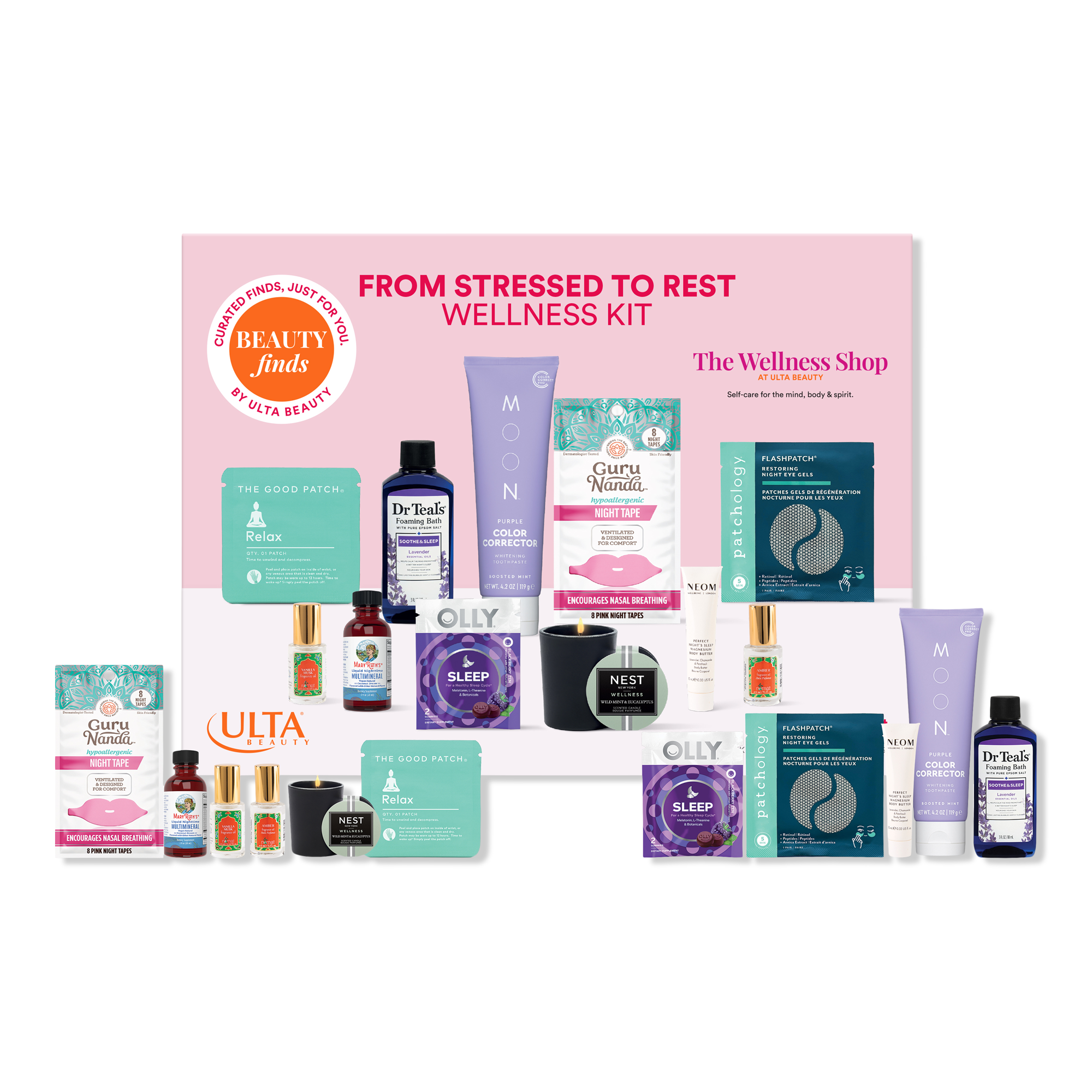 Beauty Finds by ULTA Beauty From Stressed To Rest Wellness Kit #1