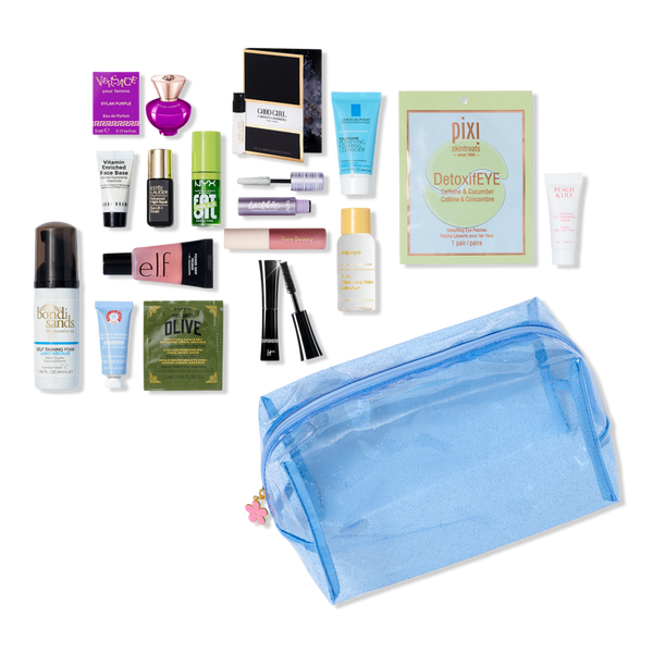 Variety Free Diamond & Platinum Exclusive 16 Piece Beauty Bag with select $130 shipped purchase #1