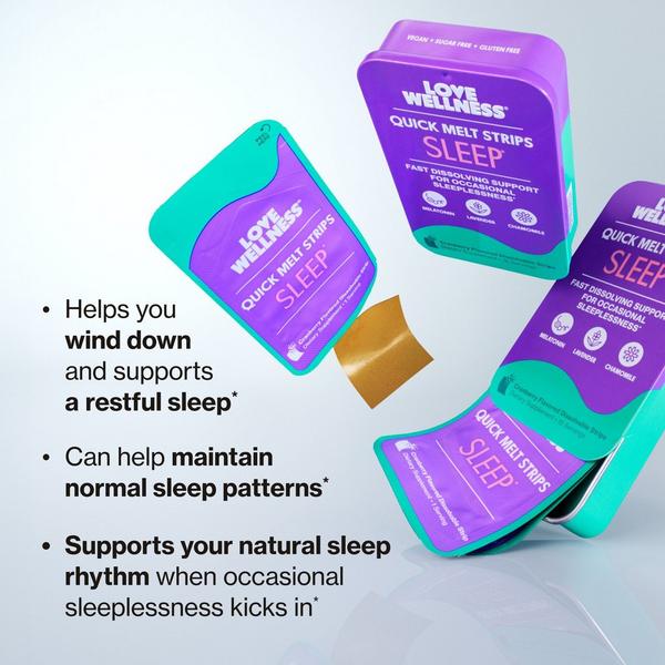 Love Wellness SLEEP Quick Melt Strips #2