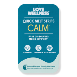 Love Wellness CALM Quick Melt Strips