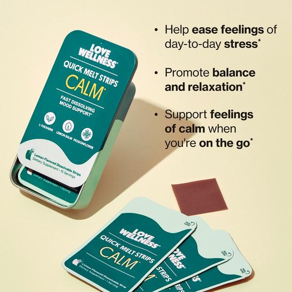 Love Wellness CALM Quick Melt Strips #2