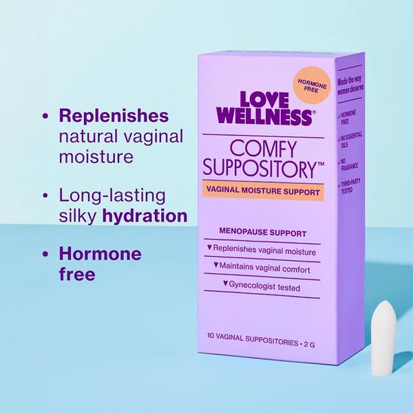 Love Wellness Comfy Suppository: Vaginal Moisture Support #2