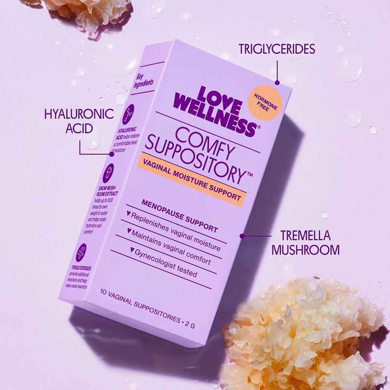 Love Wellness - Comfy Suppository: Vaginal Moisture Support | Ulta Beauty
