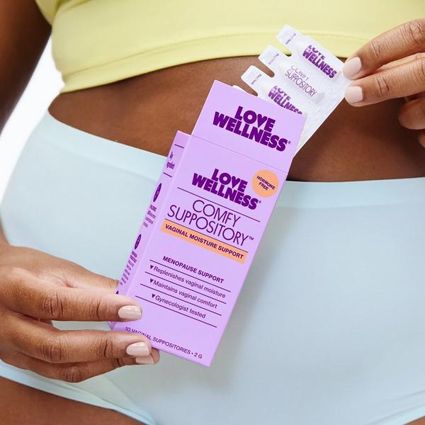 Love Wellness Comfy Suppository: Vaginal Moisture Support #4