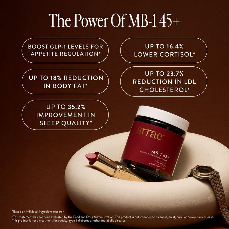 arrae glp 1 reviews MB-1 45+: Science-Backed Metabolism Support for Women 45+