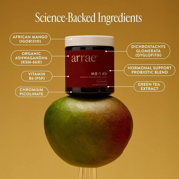 arrae MB-1 45+: Science-Backed Metabolism Support for Women 45+ #4