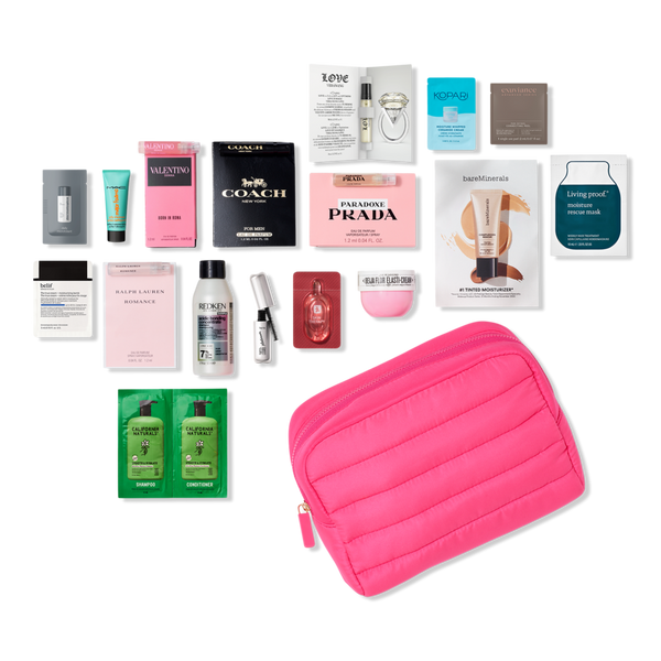 Variety Free 16 Piece Beauty Bag with select $80 shipped purchase #1