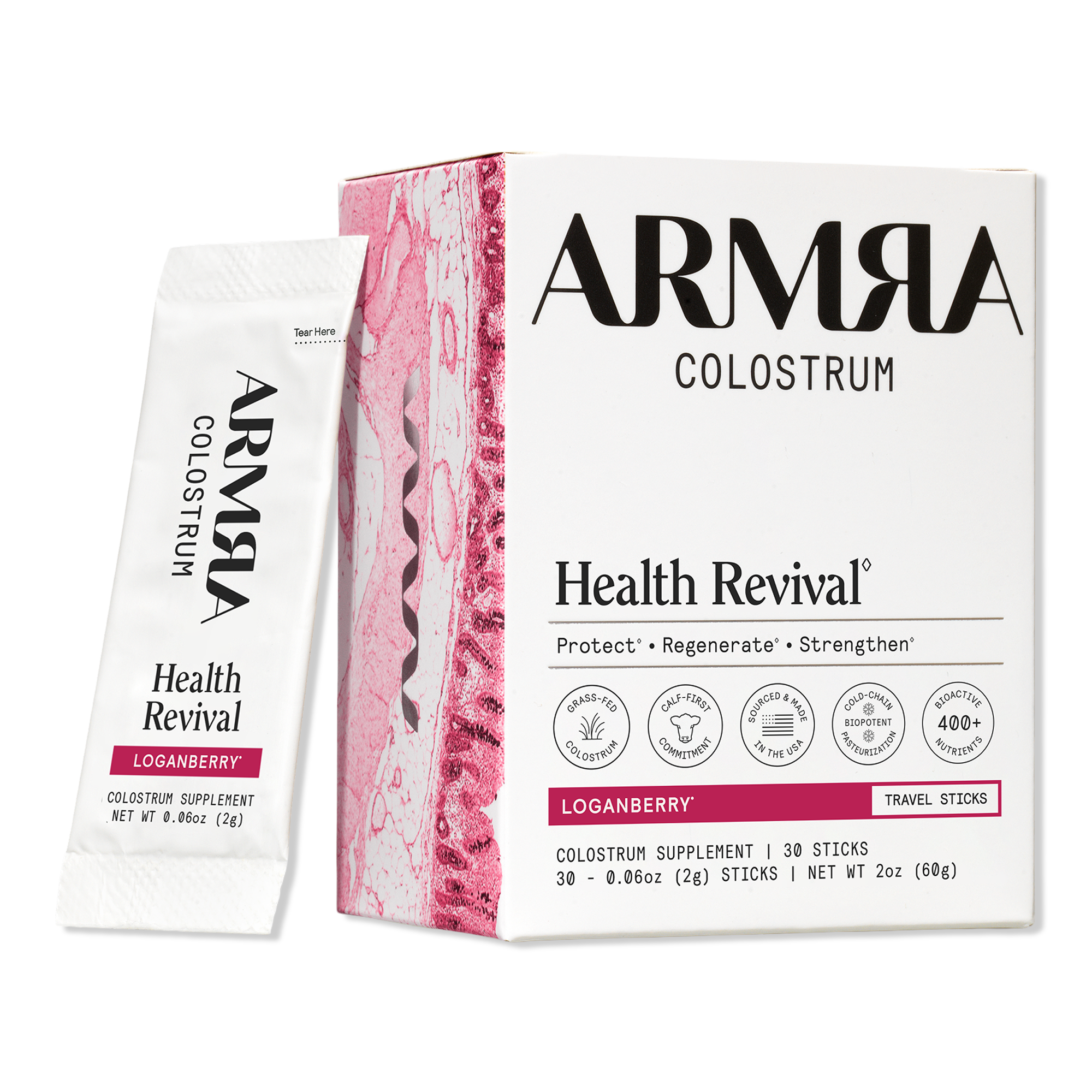 ARMRA Colostrum Health Revival Travel Sticks #1