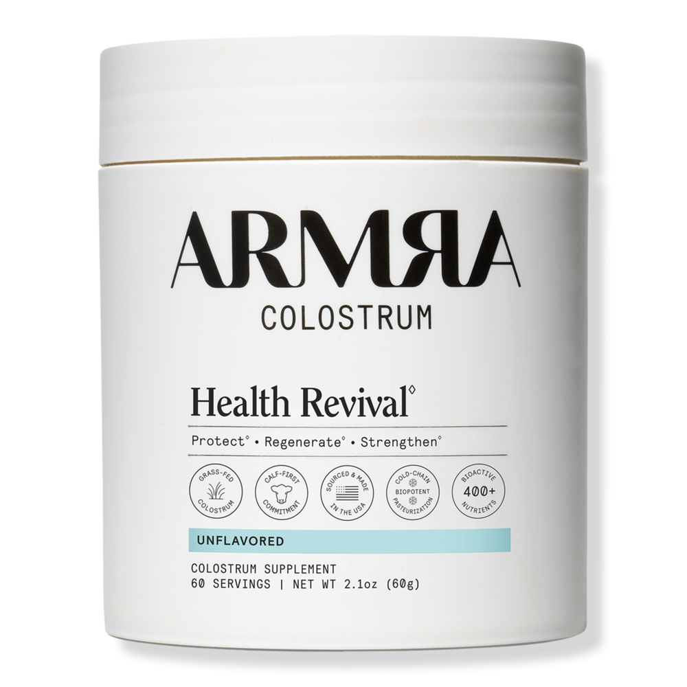 ARMRA Colostrum Health Revival Unflavored Jar - 2.1 oz