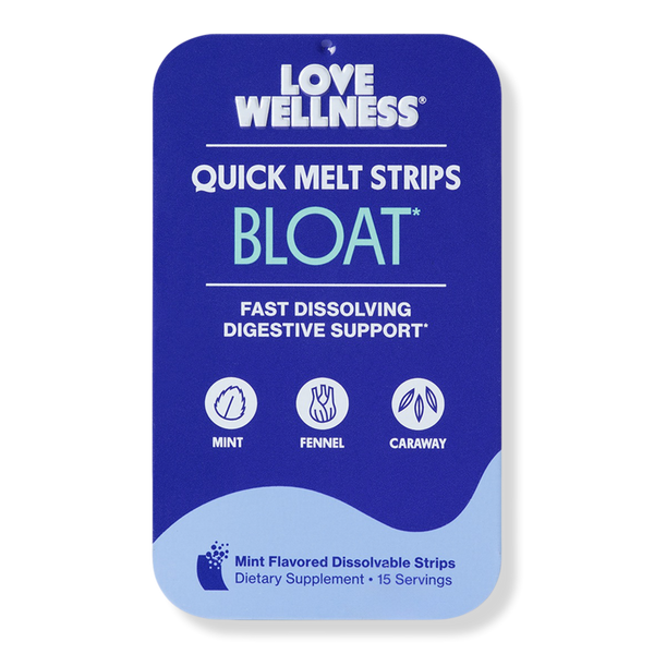 Love Wellness BLOAT Quick Melt Strips #1