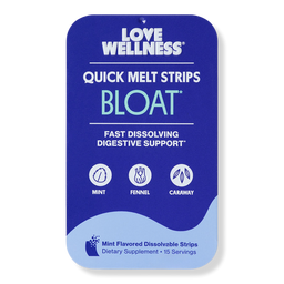 Love Wellness BLOAT Quick Melt Strips