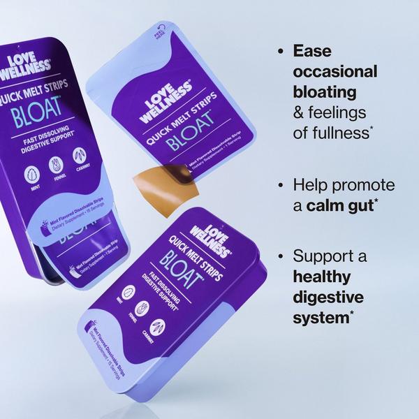 Love Wellness BLOAT Quick Melt Strips #2