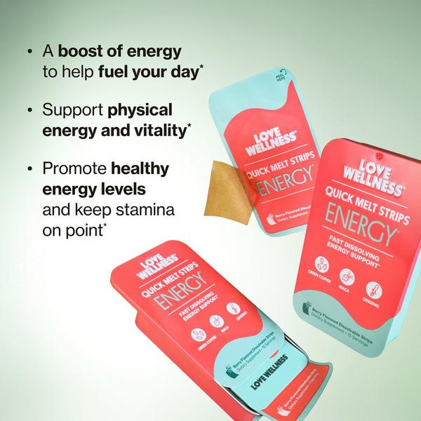 Love Wellness ENERGY Quick Melt Strips #2