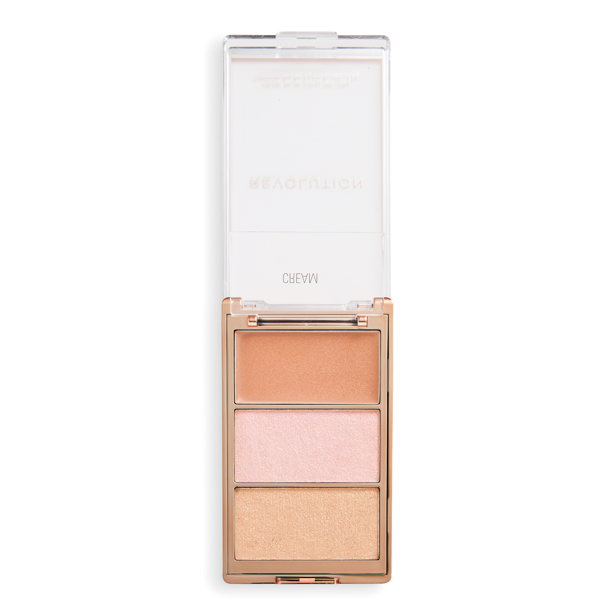 Палетка хайлайтеров Revolution Beauty Highlight Icon, цвет: Бронзовый — фото 3
