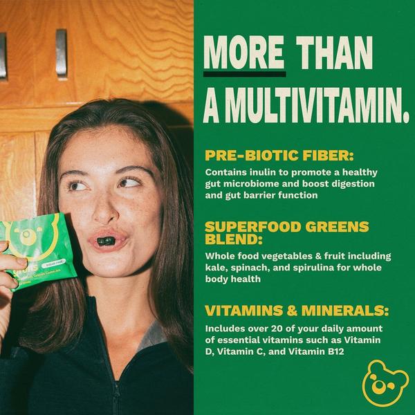 Grüns Adults Superfood Greens Multivitamin Gummies #3